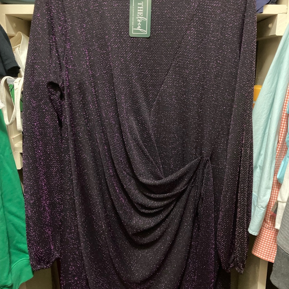Purple glitter dress!!